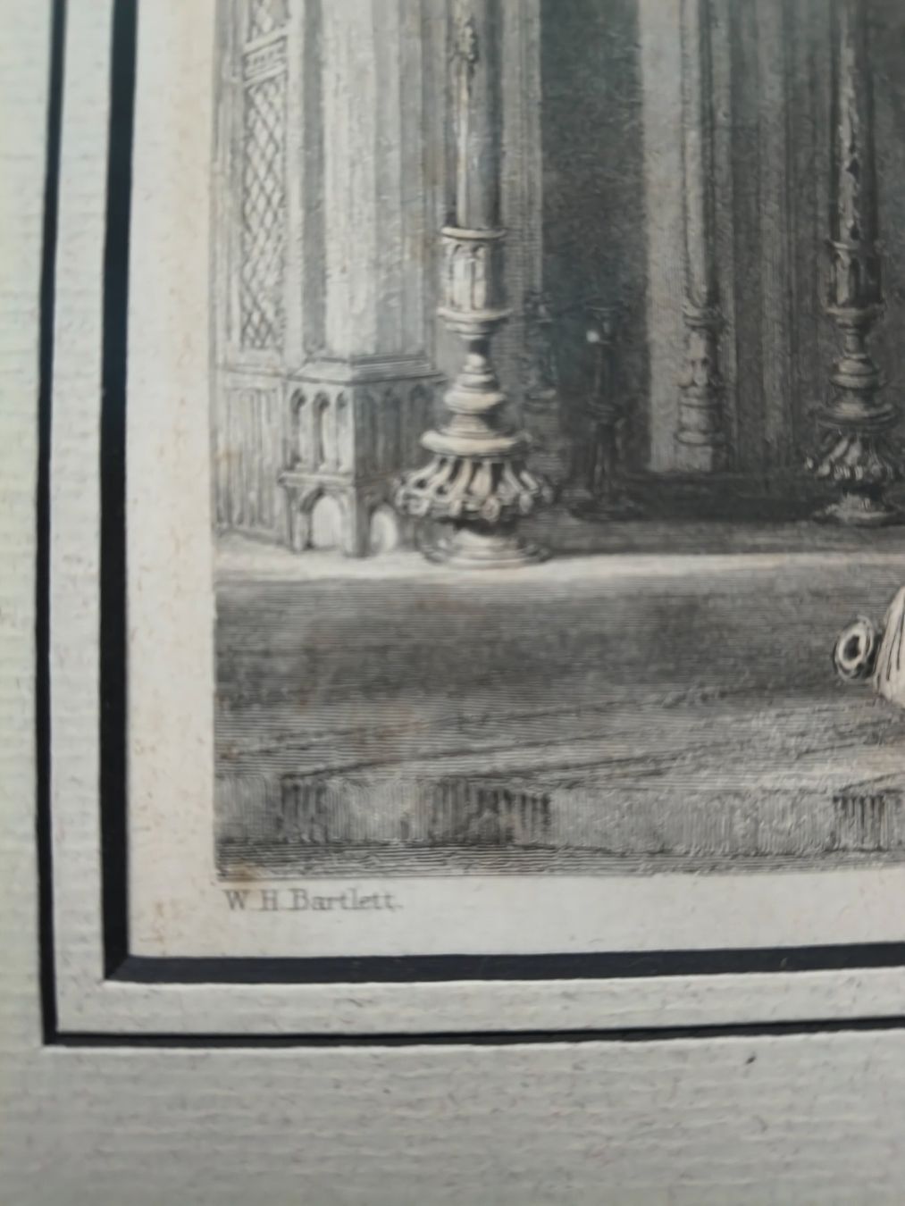 Gravures: Gerahmter Stahlstich von WILLIAM HENRY BARTLETT – D'occasion à Binningen par mar_2jlr 3