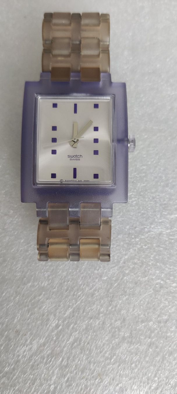 Swatch Orologi: Swatch  'Hot Batik Purple' SUBK147G Uhr – Usato da Zürich venduto da sendbad