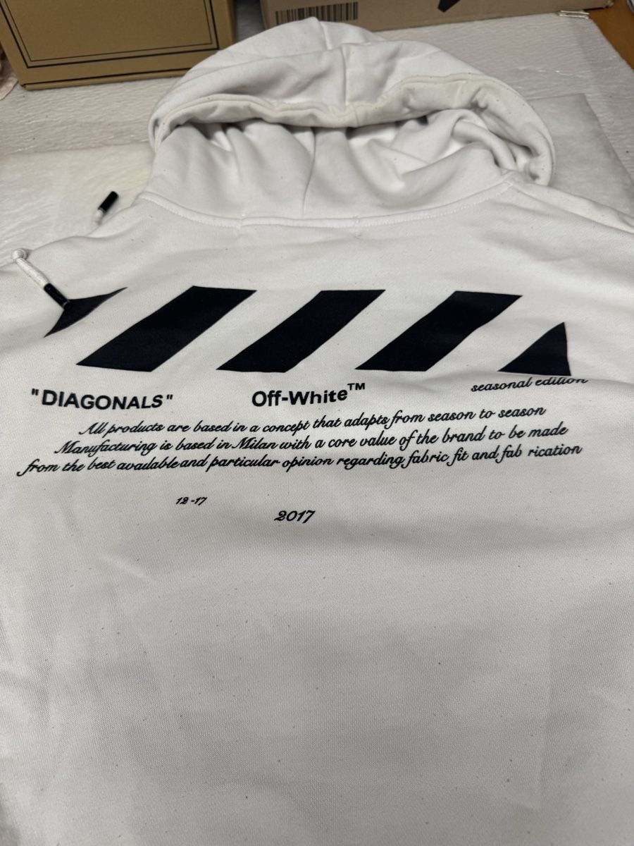 Off-White Maglioni & Felpe: Off White Hoodie XL – Usato da Aeschi SO venduto da Toporiginals 2