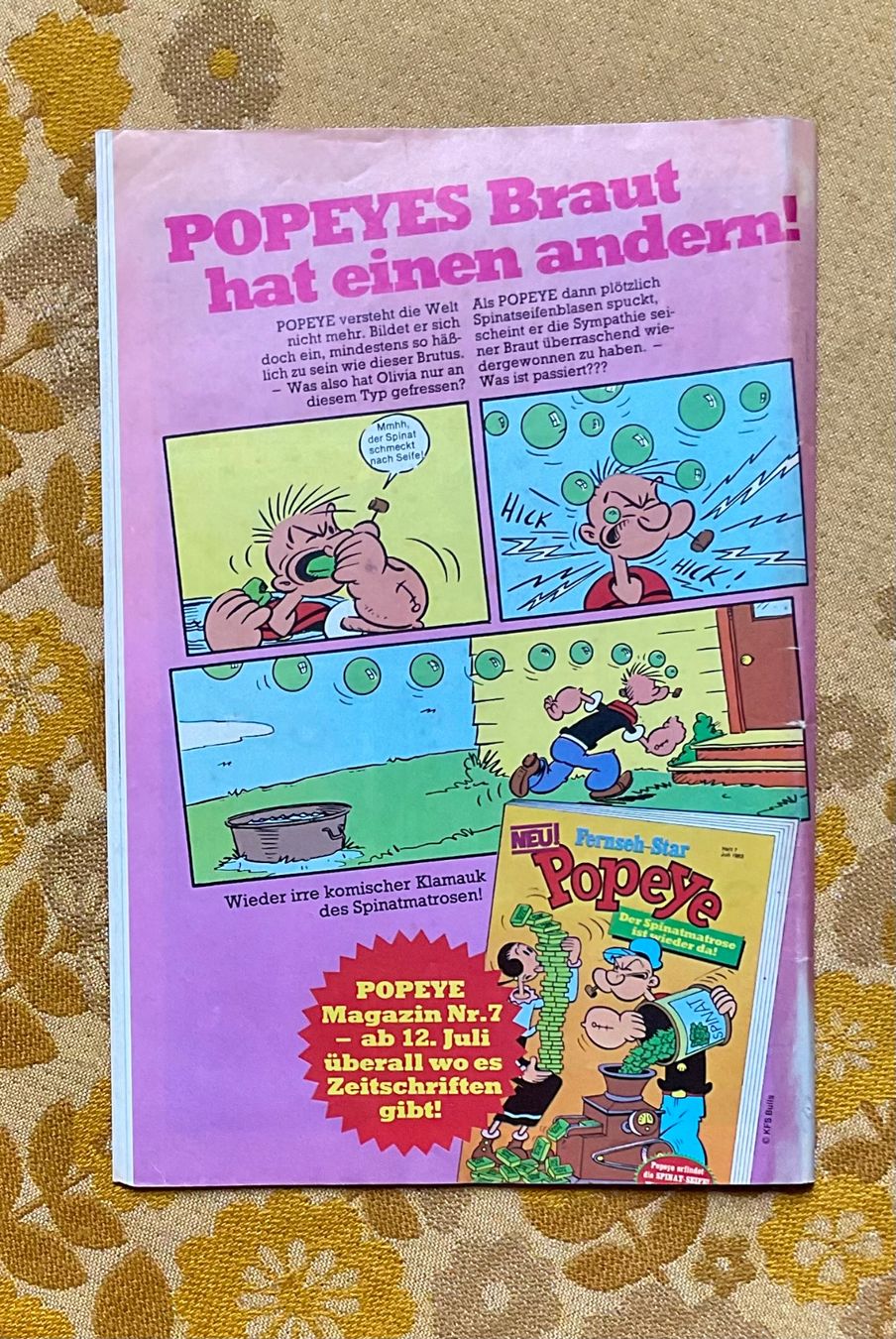 Fumetti: Popeye der Seemann Heft Nr 6 von 1983 – Usato da Endingen venduto da nathan05 9