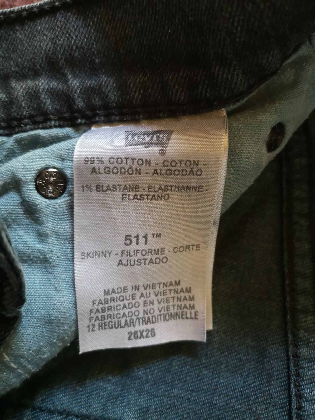 Jeans: Levi's Jeans 12 regular (12-13y) – Usato da Vordemwald venduto da Esel04 1