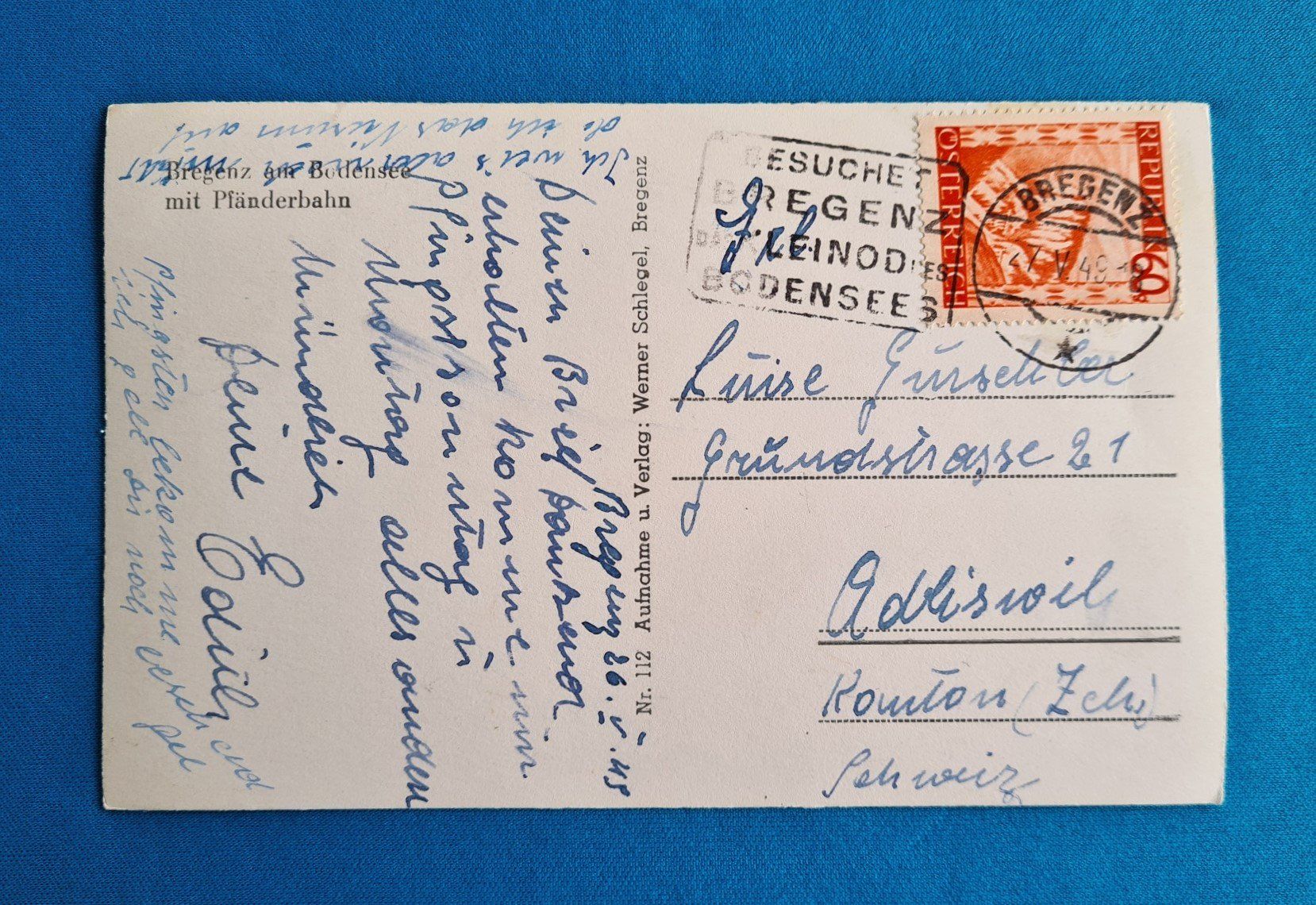 Ansichtskarten: Postkarte Alt – Gebraucht aus Saland von V-Tour 1
