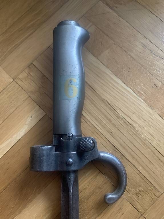Stichwaffen: Baïonnette courte du fusil LEBEL 1886 - 6 – Gebraucht aus Cossonay-Ville von BRick73 1