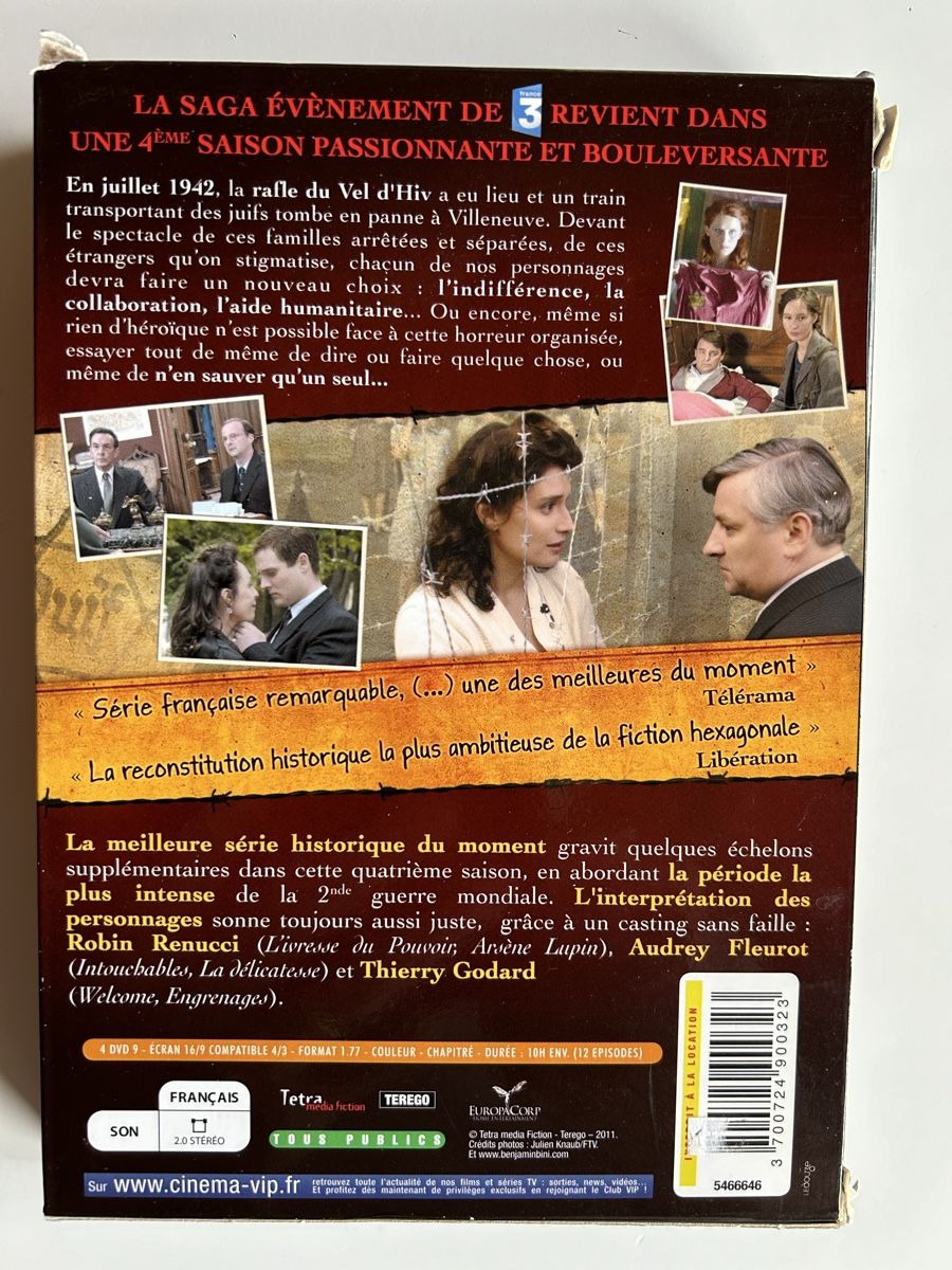 Tutti i DVDs: UN VILLAGE FRANÇAIS SAISON 4 – Usato da St-Cierges venduto da Crisi53 1