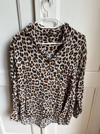Leopard print Shirt - Zara - Size M