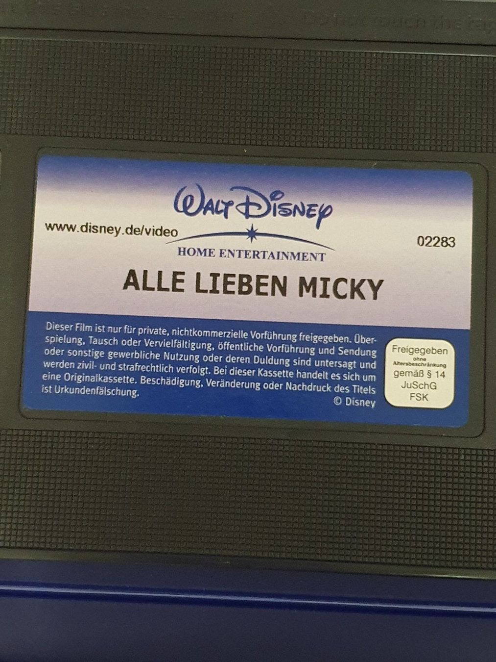 Tutti i VHS: Alle lieben Micky VHS - Mickey Mouse – Usato da Oberdorf BL venduto da BaldenEagle 2