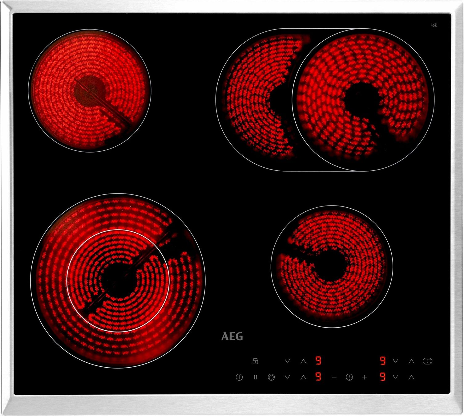 Cucine: AEG Elektro-Kochfeld HK634060XB – Nuovo e nell'imballaggio originale da Bottighofen venduto da zaap