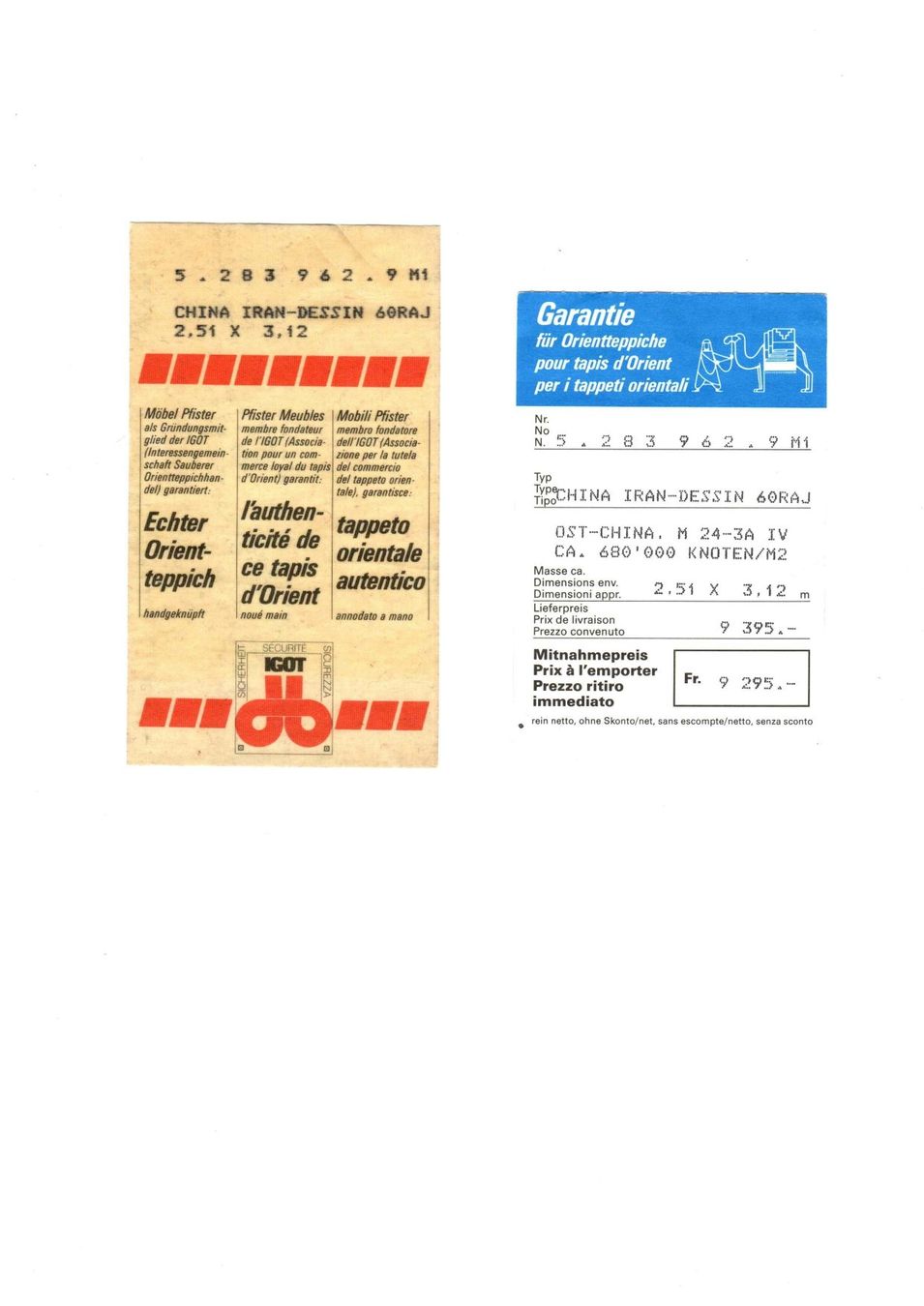 Tappeti: Orientteppich – Usato da Dulliken venduto da legacybuyer 6