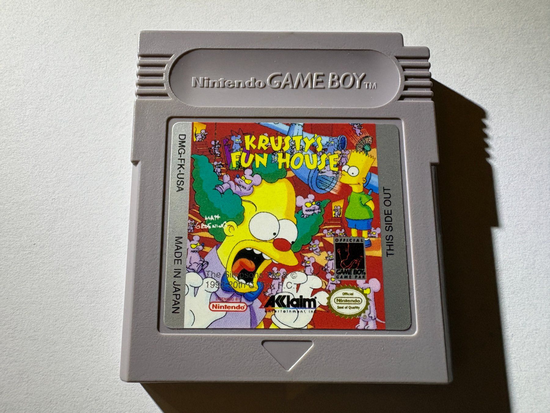 Nintendo Jeux: Krusty's Fun House - Nintendo Game Boy – D'occasion à Zürich par VintagePalace
