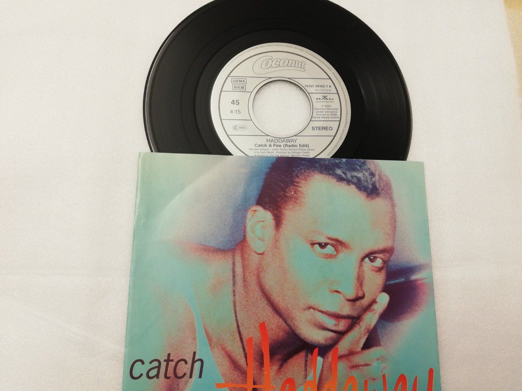 Schallplatten: HADDAWAY - CATCH A FIRE (SINGLE 7") – Gebraucht aus Bern von Vinylsound.ch 2