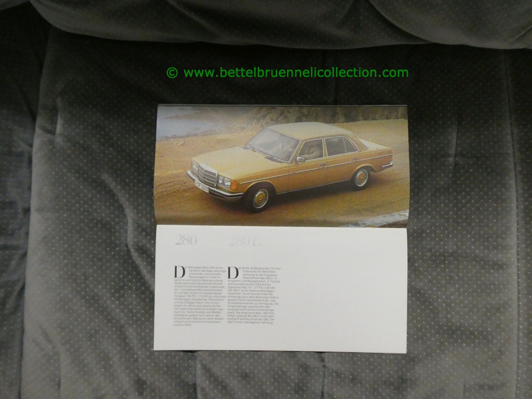 Mercedes-Benz Dokumente: Mercedes-Benz Modellprogramm 1976/09 Prospekt deutsch – Gebraucht aus Weingarten-Kalth von Bettelbruenneli 2