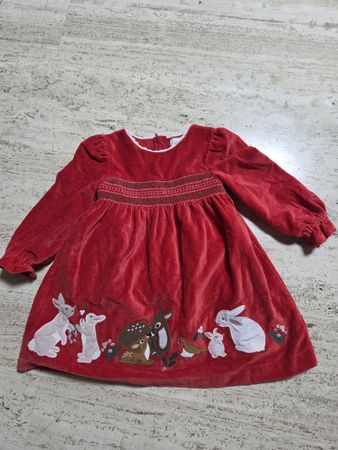 Mini Boden Samtkleid, Grösse 3-4 Jahre, Top Zustand!