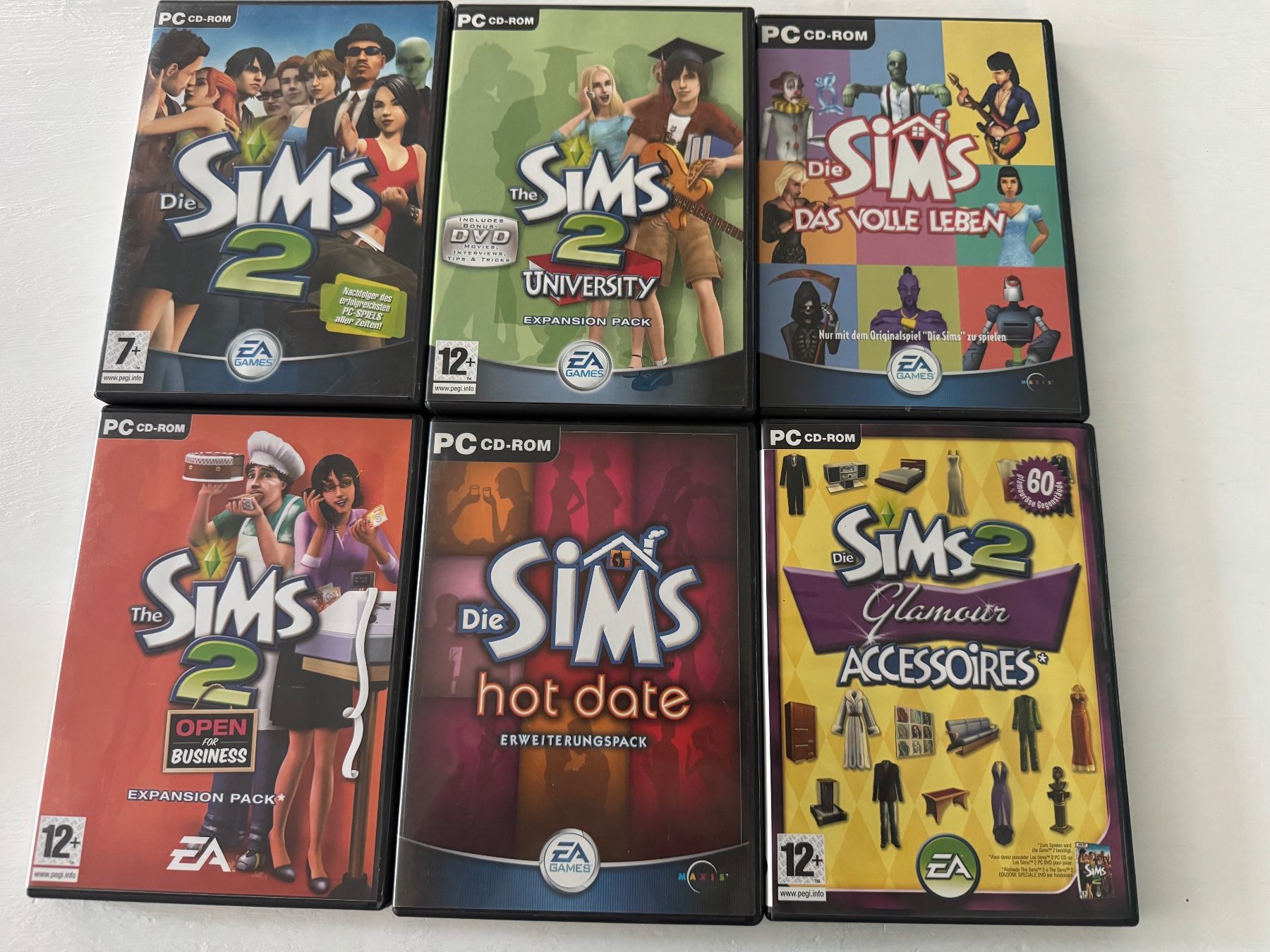 Spiele: Die Sims 2 PC Game Collection – Gebraucht aus Schachen LU von danb86