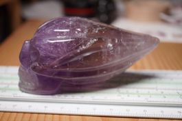 Traveler  Skull  Leoandro Amethyst Rauchquarz  10cm Selten
