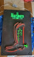 Enseigne lumineuse Marlboro  Medium botte état usagé