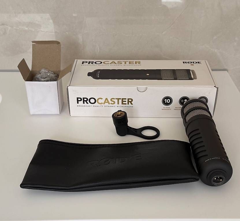 Røde Microfoni: RØDE Procaster – Nuovo (secondo la descrizione) da Muhen venduto da mauyo
