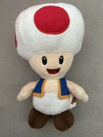 Plüschfigur Toad Super Mario, gut erhalten, 20cm