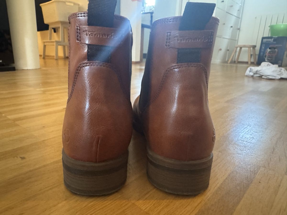 Tamaris Damenschuhe: Stiefeletten, Leder, 41, Tamaris – Gebraucht aus Riehen von MsLena 2