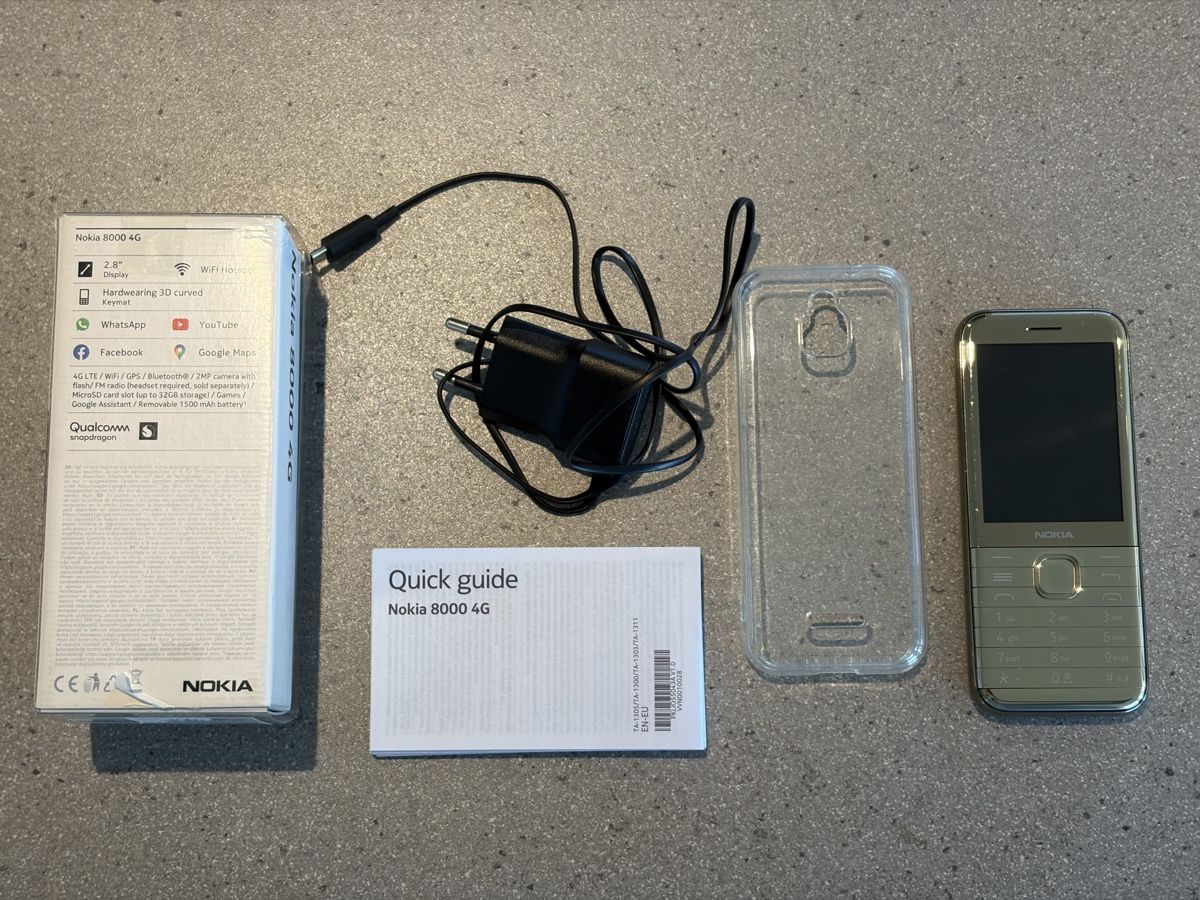 Nokia Handys / Smartphones: Nokia 8000 4G – Gebraucht aus Stalden (Sarnen) von akath 2
