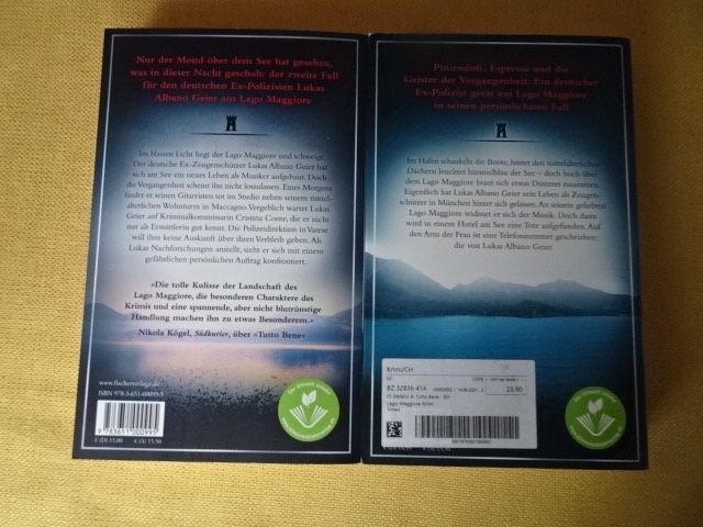 Bücher: 11 Schweizer-Krimis Schwerpunkt Tessin – Gebraucht aus Oberweningen von Gerini 3