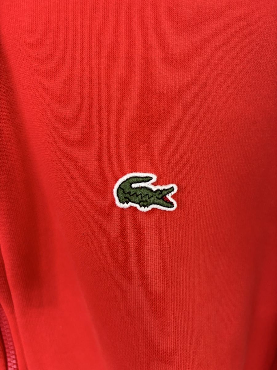 Lacoste Giacche: Lacoste rouge Veste molletonnée zippée, taille S comme neuf – Usato da Sion venduto da tchana77 1