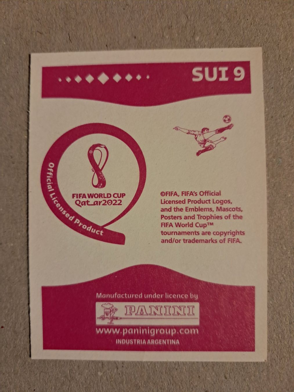 Panini Carte collezionabili: Panini WM 2022 Qatar, Silvan Widmer, Version Argentinien – Nuovo (secondo la descrizione) da Aefligen venduto da SSHRef 1