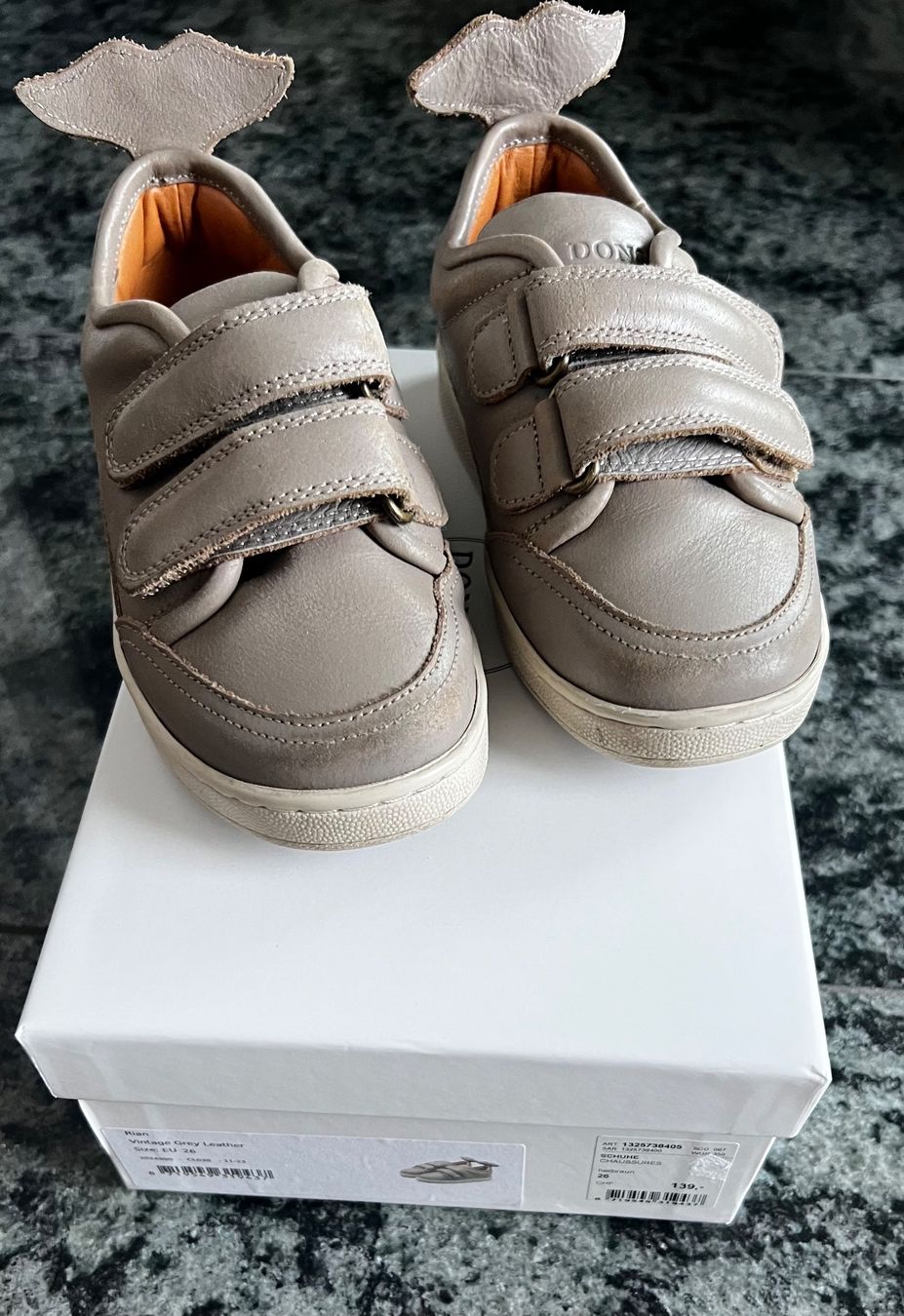 Schuhe für Jungen: Donsje Sneakers Rian Gr. 26 Grau – Gebraucht aus Zollikerberg von Huglina 1