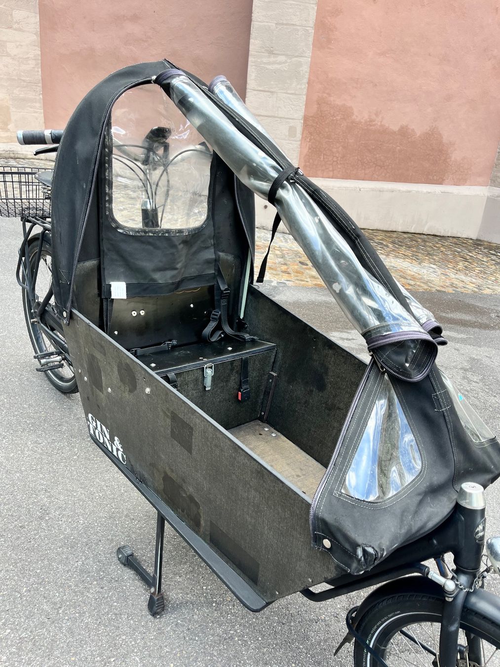 Biciclette: Cargovelo Bakfiets Cruiser schwarz ab Service – Usato da Basel venduto da phtraber
