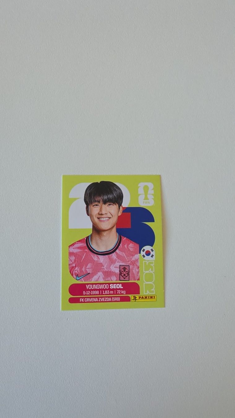 Panini Carte collezionabili: Panini WM 2026 KOREA KOR 6 – Nuovo (secondo la descrizione) da Oberentfelden venduto da prince86