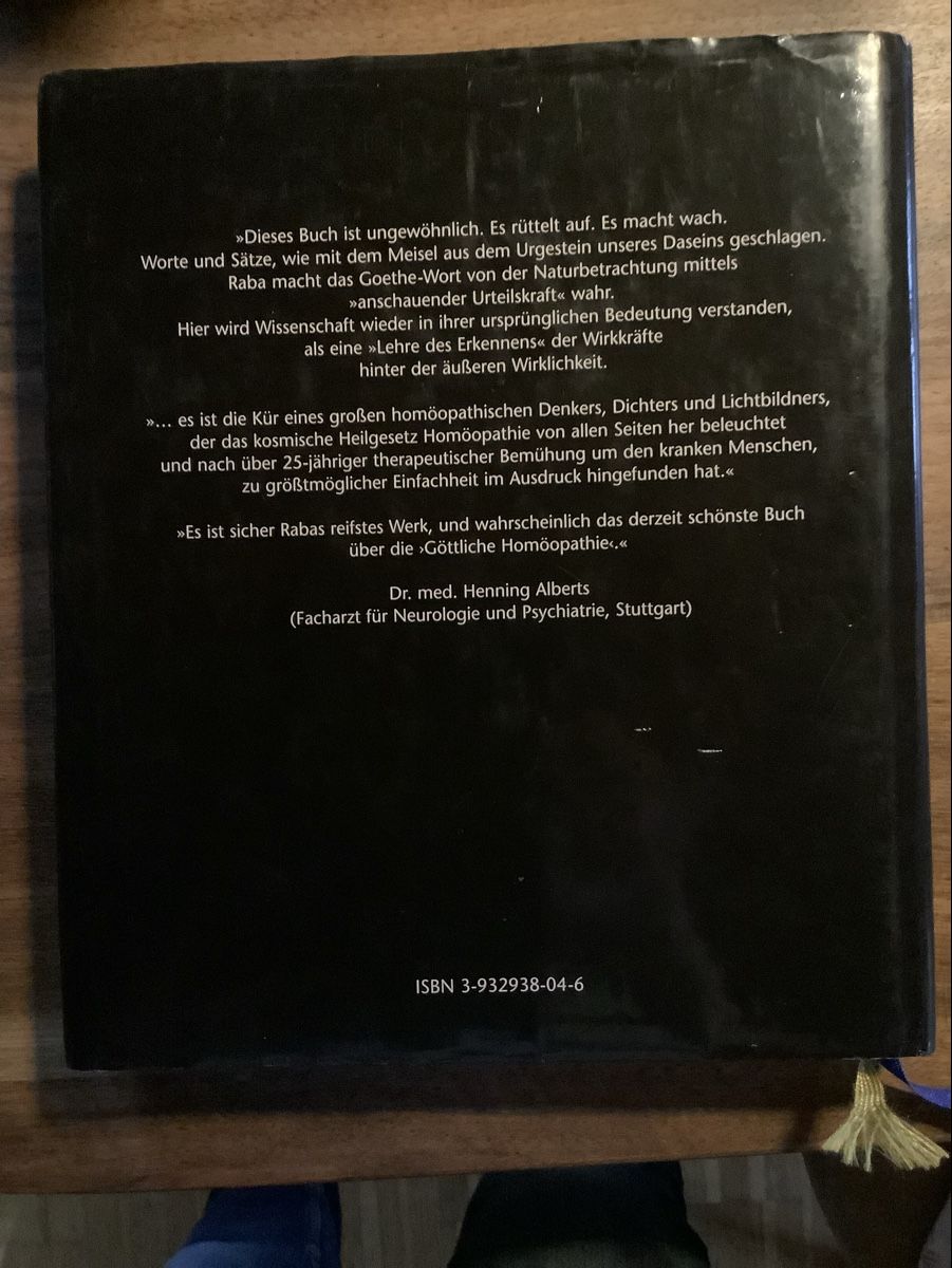 Libri: Homöovision, Peter Raba – Nuovo (secondo la descrizione) da Giswil venduto da Peace72 1