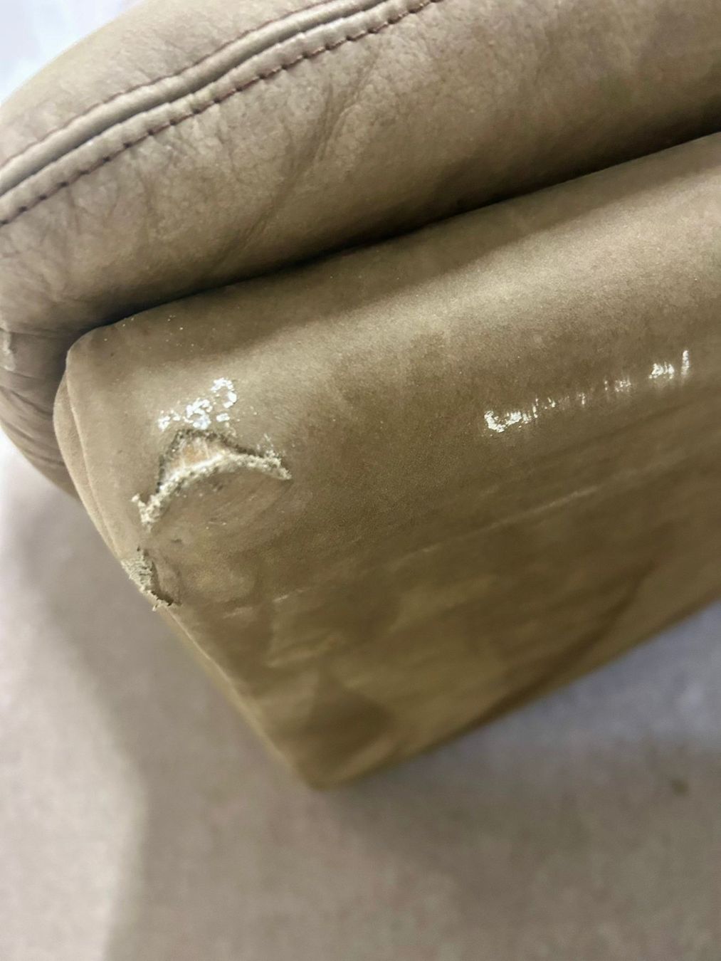 Divani: 3er Sofa, Vintage, Leder, Intertime a.r.s., Schweizer Möbel – Usato da Rickenbach ZH venduto da Der-Insider 8