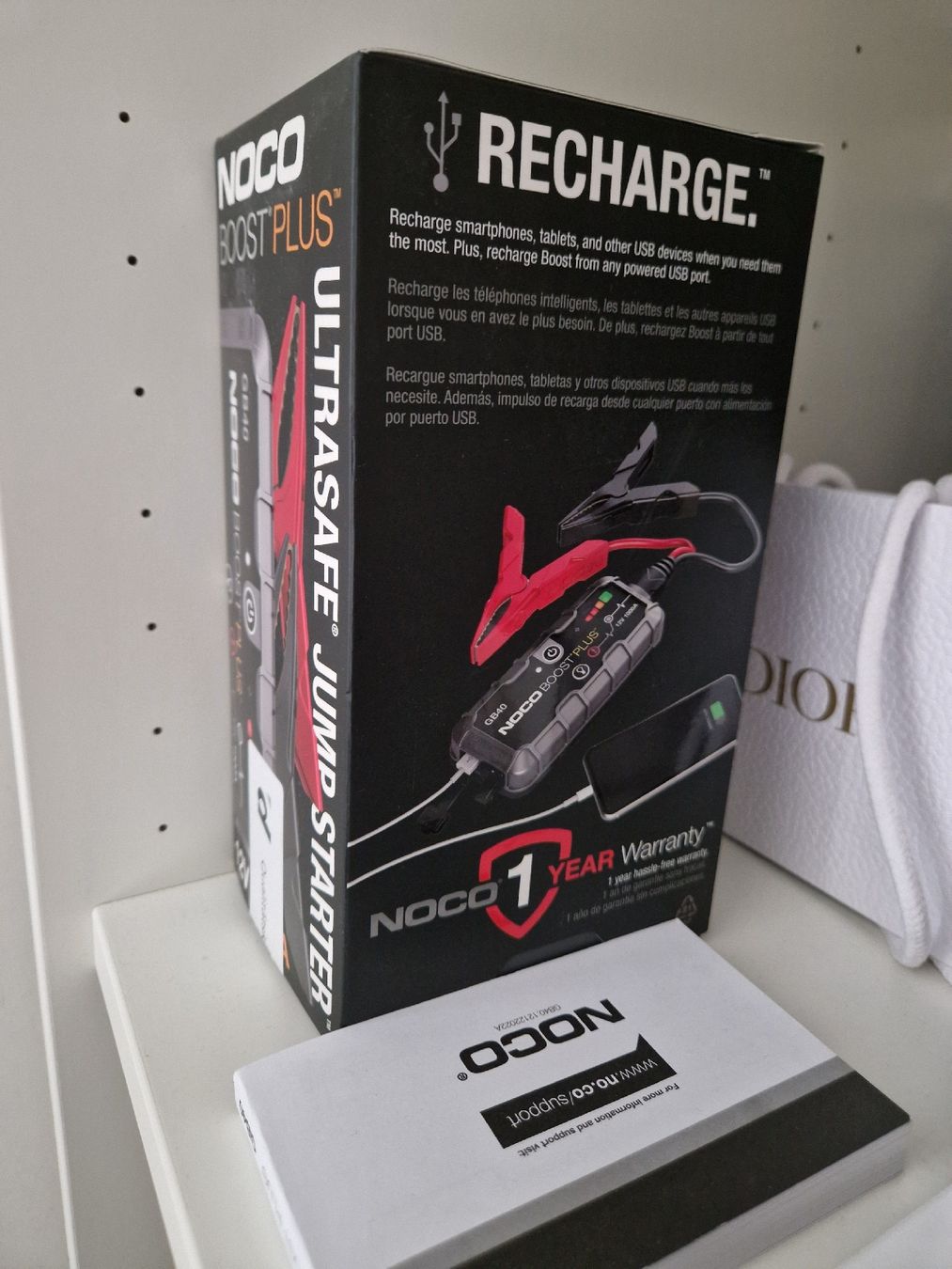 Batterie-Ladegeräte: Startbooster Noco GB40 Boost Plus 1000A – Gebraucht aus Ormalingen von duftladen