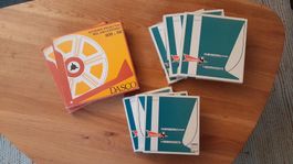 8 bobines/boites Super-8