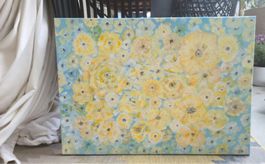 Wandbild, Acryl auf Leinwand, Einzelstück