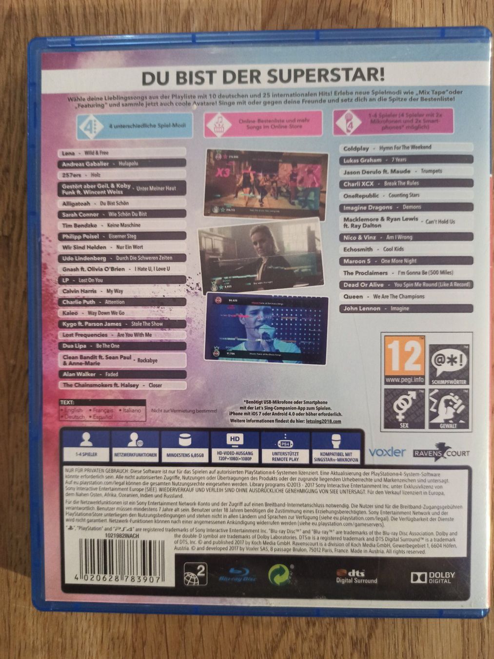 Giochi: Let's Sing 2018 PS4 / PS5 – Usato da Oberweningen venduto da mar_87mx 1
