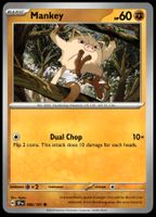 Pokémon Mankey 098/191   SV08 Surging Sparks