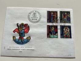 Sonderstempel Bundesfeier 1969, Bern, Top Zustand!