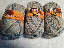 300 Gramm Opal Yoga Sockenwolle zum Superpreis