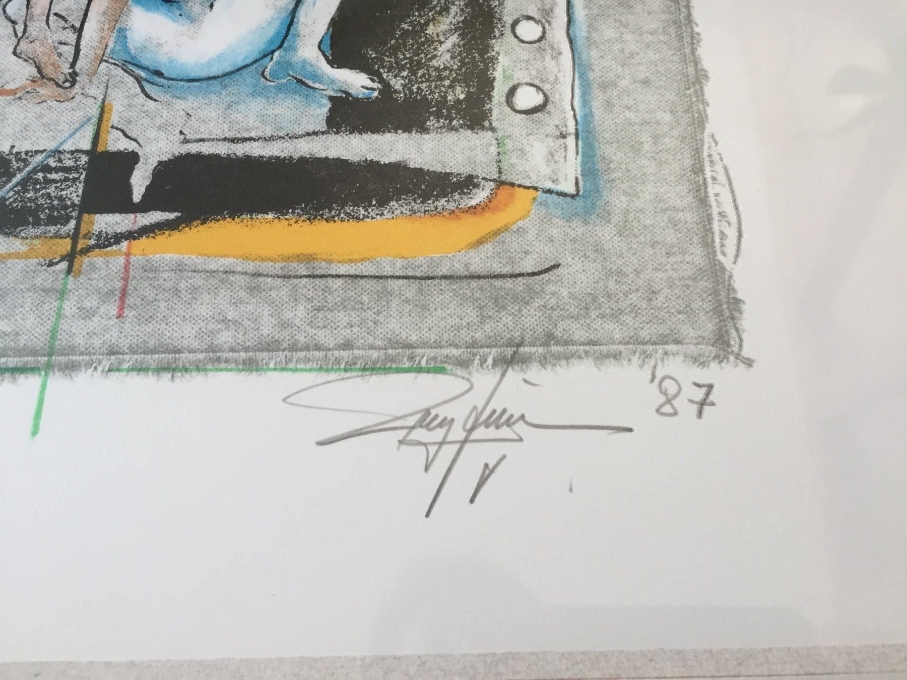 Grafica & Litografie: Rolf Knie, Lithographie – Nuovo (secondo la descrizione) da Einsiedeln venduto da artgallery59 4
