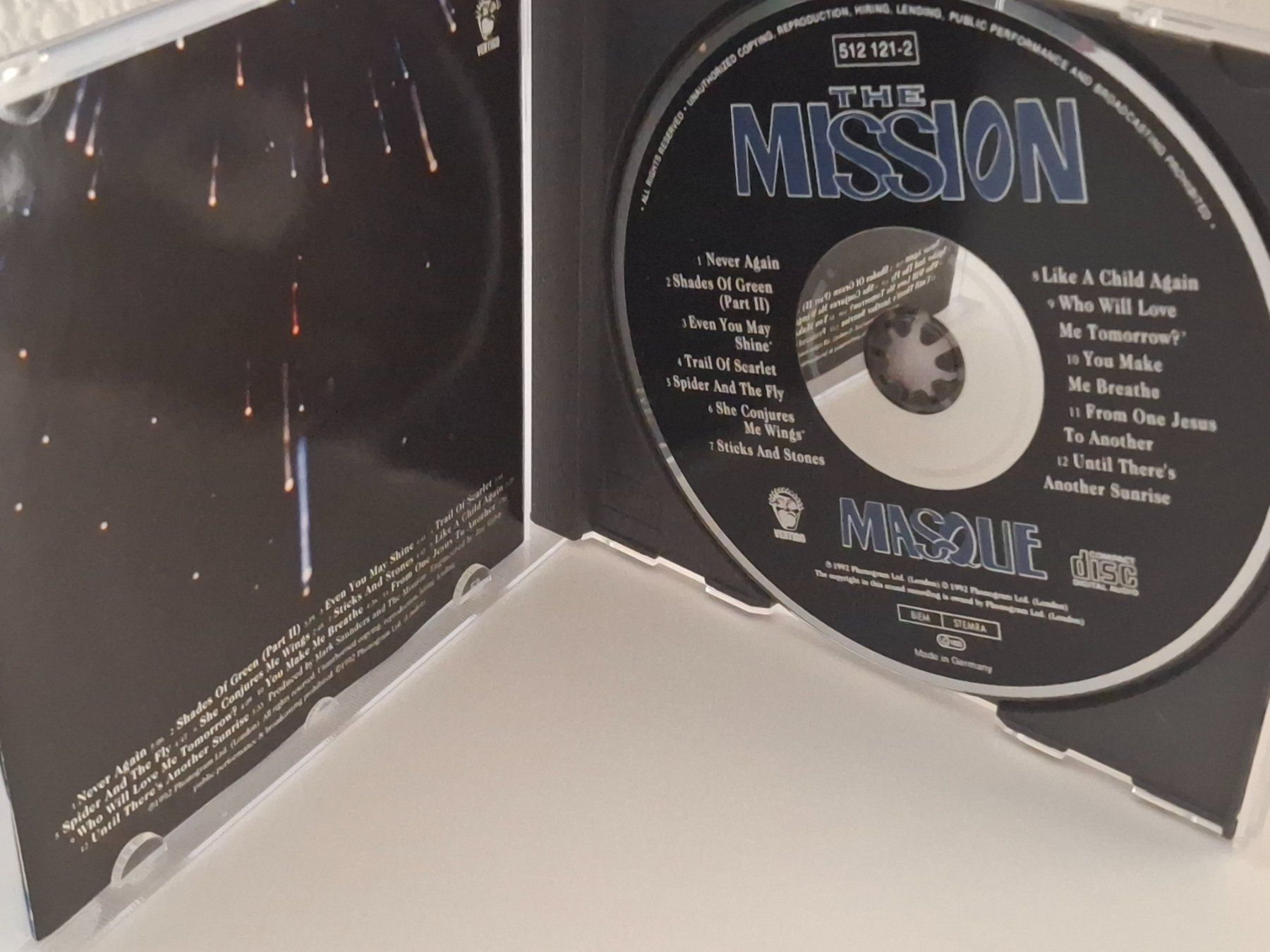 CDs: THE MISSION - Masque – D'occasion à Aarberg par Jackup1 2