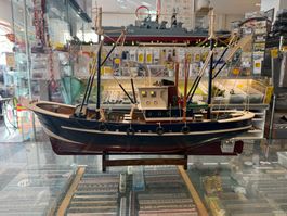 Peschereccio in legno da 70cm boot nave