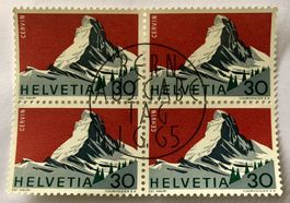 4 er Block Nr.434 mit Vollstempel Bern   