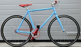 Fixie Velo Fahrrad Babyblau, Sommer Velo, Neuwertig