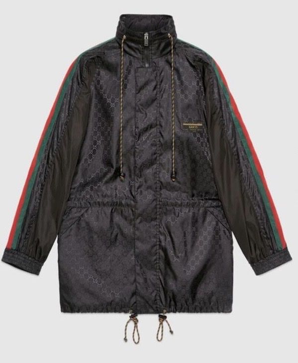 Gucci Giacche: GUCCI Nylonjacke mit GG Jacquard – Nuovo (secondo la descrizione) da Winterthur venduto da su_4assd