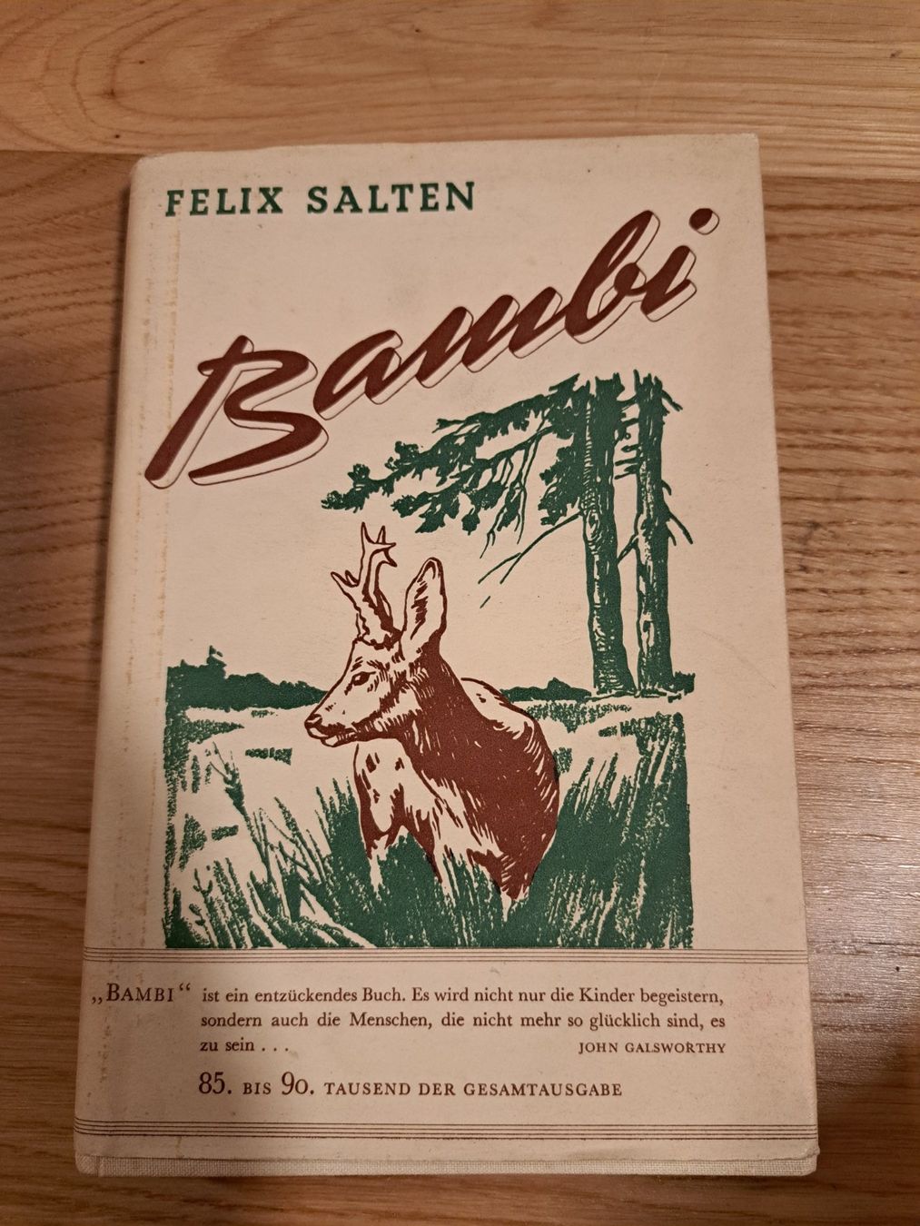 Libri: Bambi Buch 1950 – Usato da Embrach venduto da YVBER