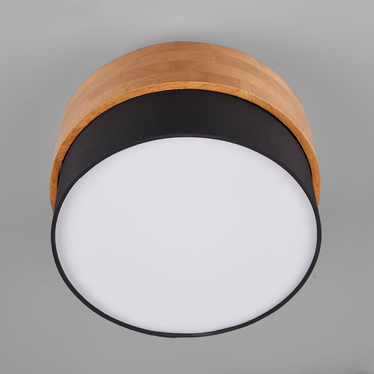 Lampadari & plafoniere: Deckenleuchte, Schwarz, 30 cm Ø, Holz – Nuovo (secondo la descrizione) da Kreuzlingen venduto da Smart-Light 3