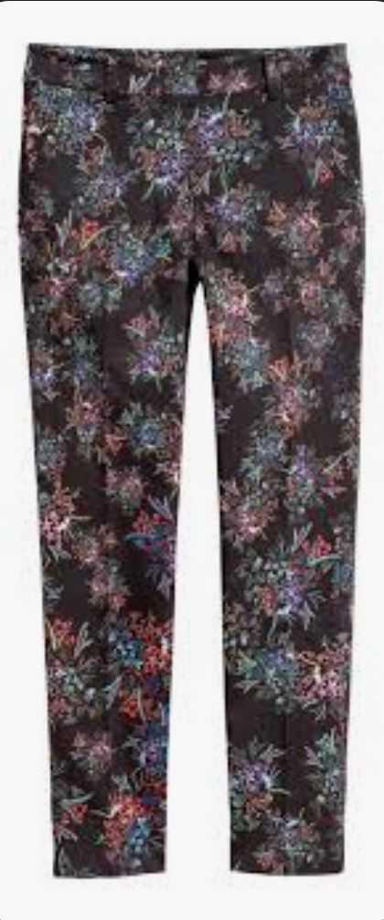 H&M Hosen: H&M Hose Blumenmuster Gr 44 TOP – Gebraucht aus Teufenthal AG von thuzsu