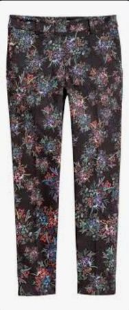 H&M Hose Blumenmuster Gr 44 TOP