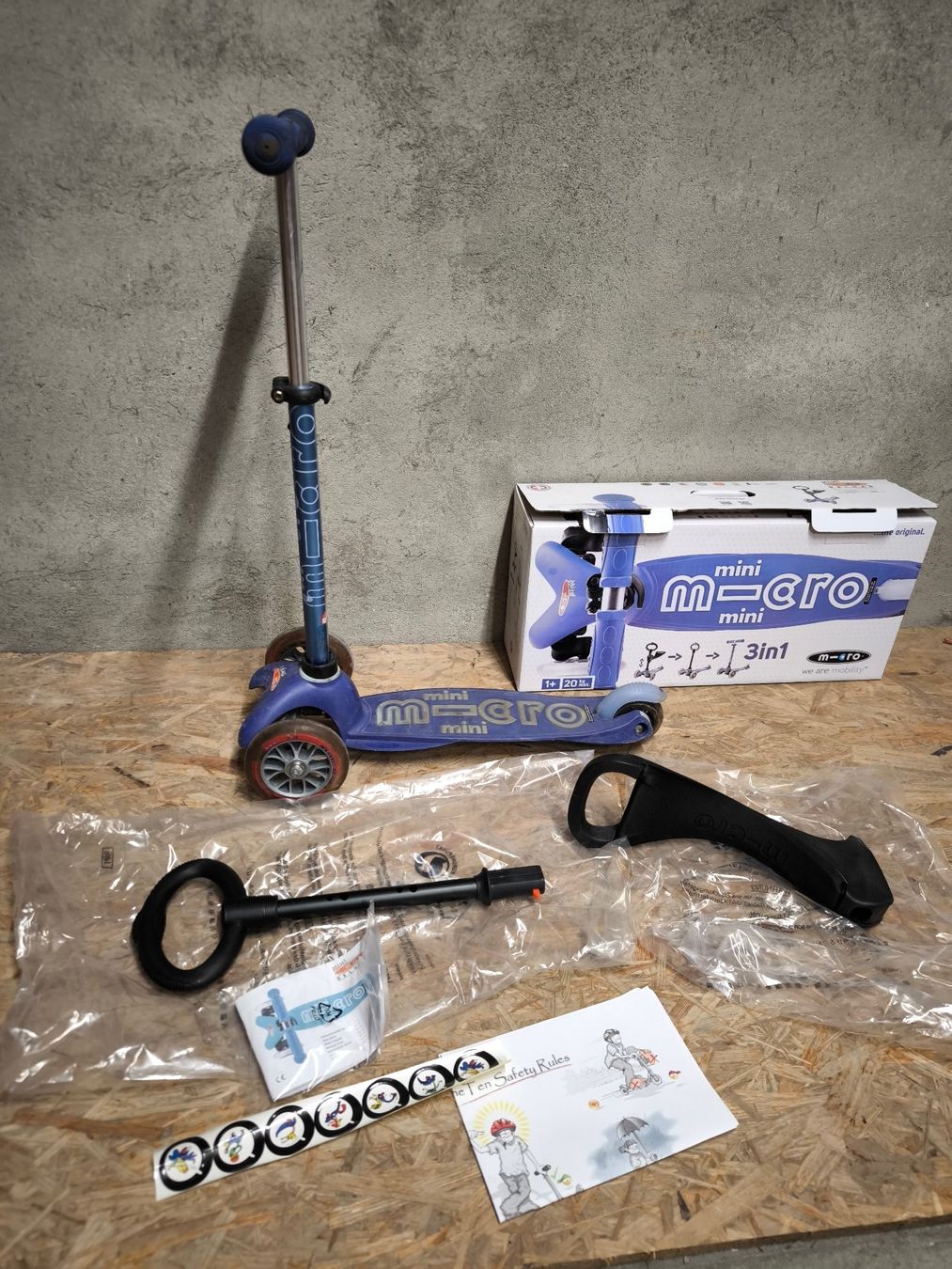 Micro Veicoli per bambini: Trotinette Micro Mini 3 en 1 – Usato da Sassel venduto da guizmo155