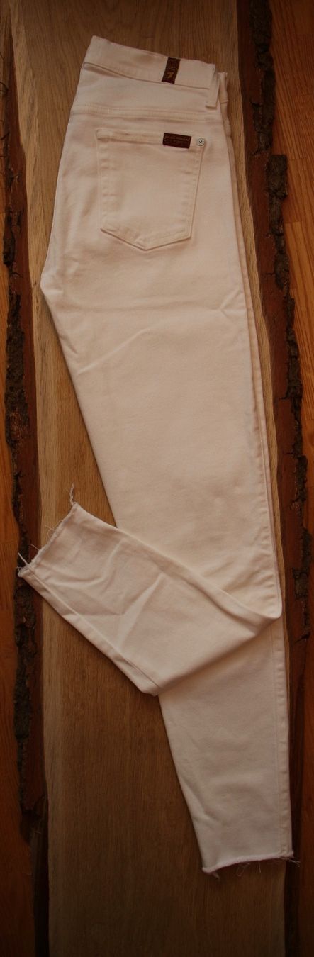 Jeans: 7 for all mankind Denim White 26 Neu – Nuovo (secondo la descrizione) da Lausanne venduto da Julerde
